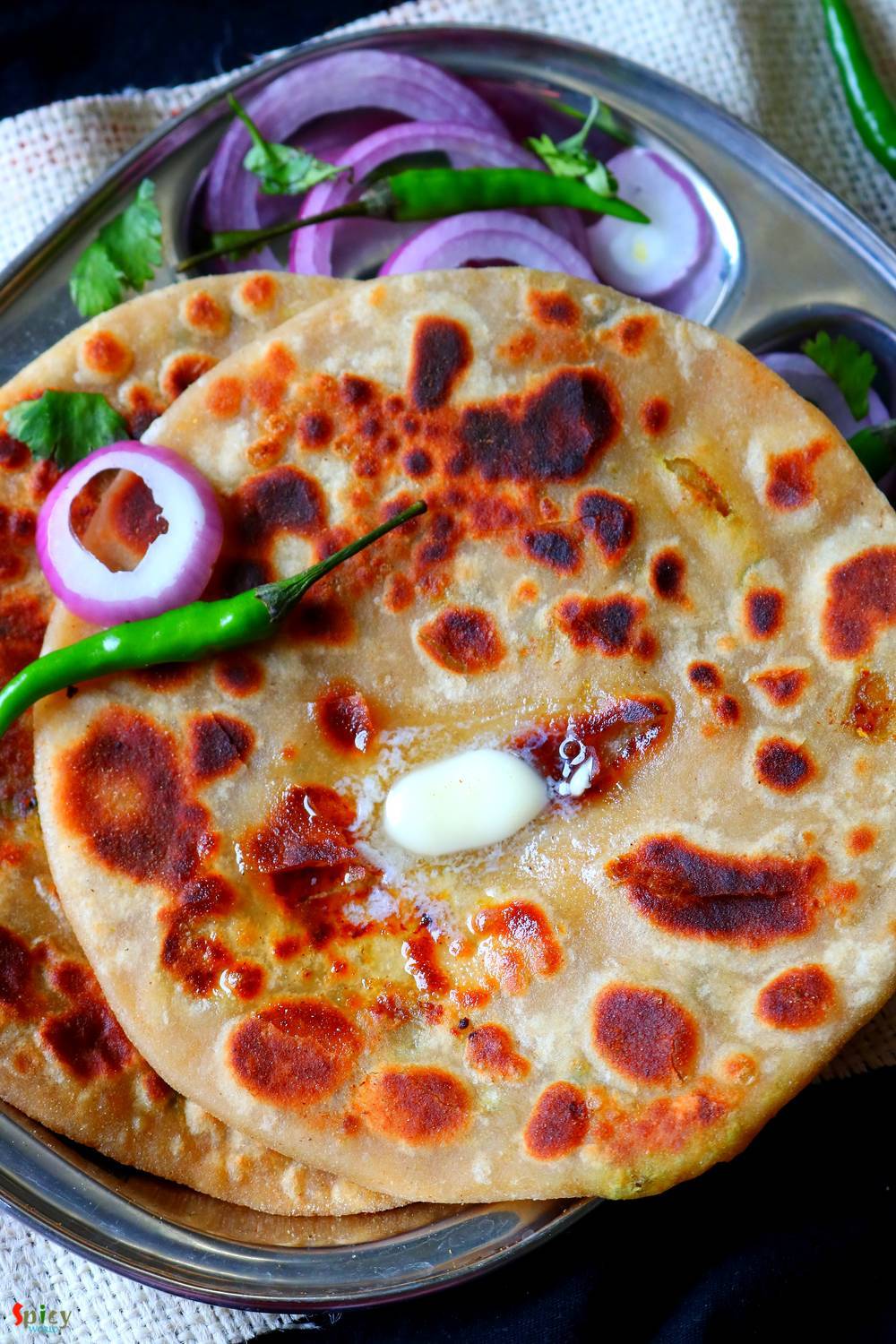 Cooking Step: Aloo Gobi Paratha / Aloo Fulkopir Porota Cooking Step: Aloo Gobi Paratha / Aloo Fulkopir Porota