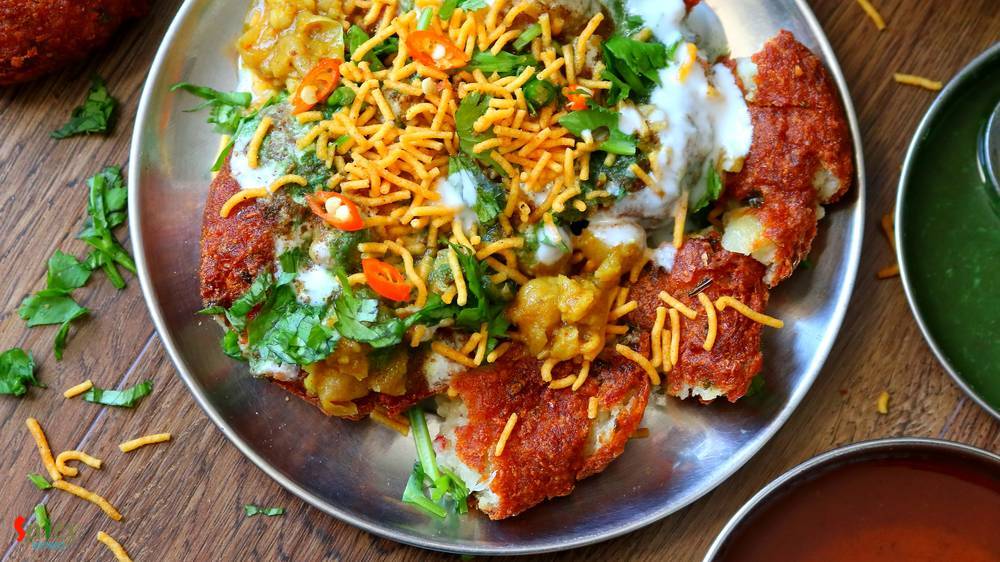 Aloo Tikki Chaat