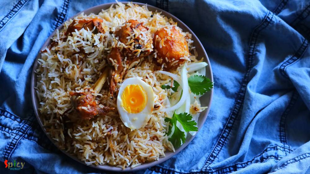 Kolkata style Chicken Biriyani