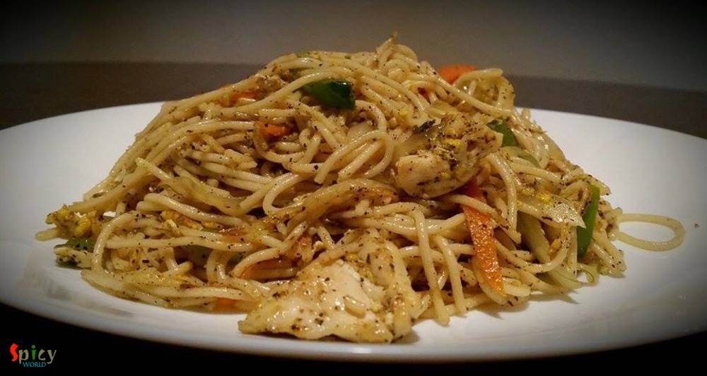 Egg Chicken Chowmein