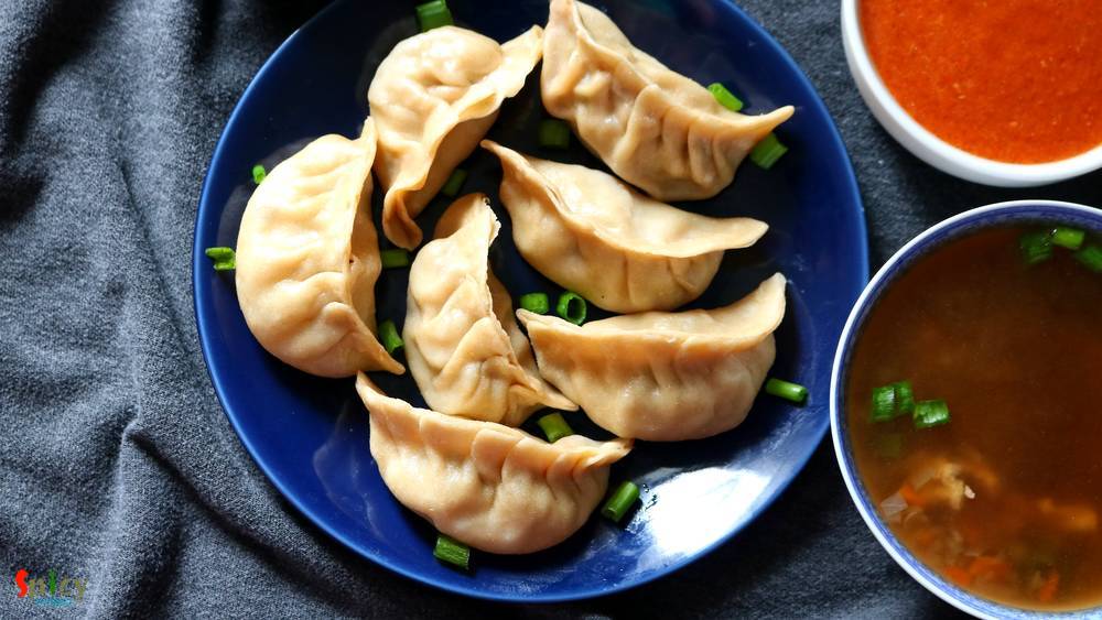 Steamed Chicken Momo - Spicy World Simple and Easy Recipes by Arpita