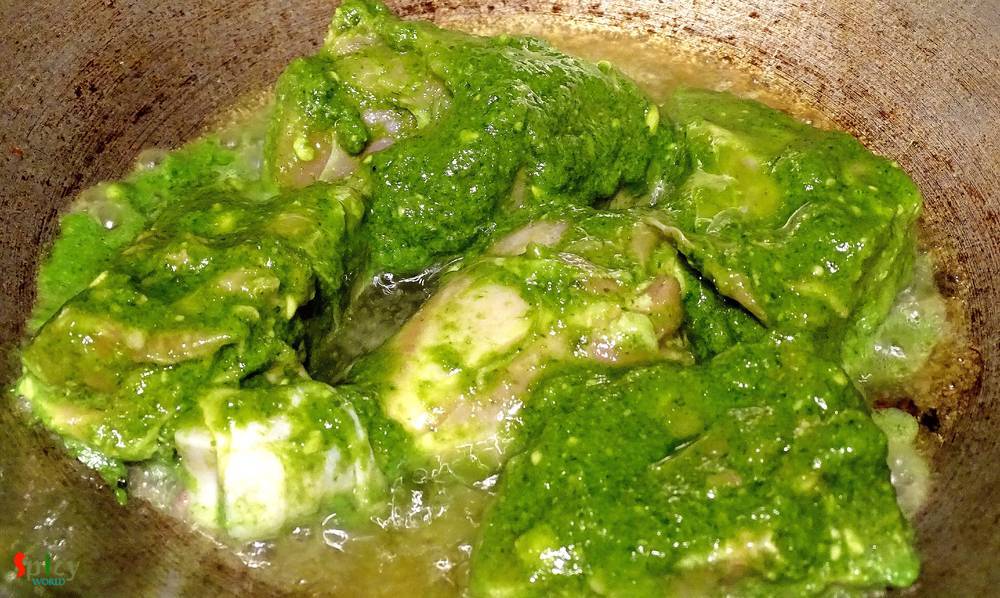 Cooking Step: Chicken do Rangeela / Double colored Chicken Cooking Step: Chicken do Rangeela / Double colored Chicken