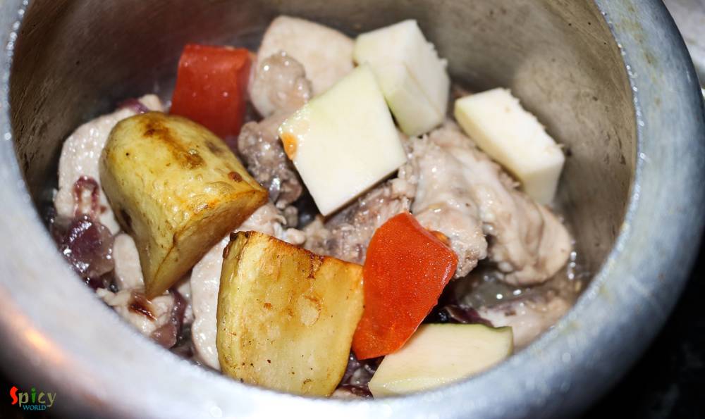 Cooking Step: Bengali Chicken Stew