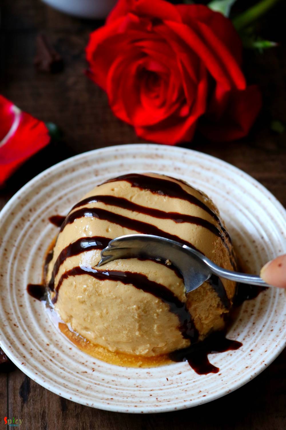Cooking Step: Coffee flavored Bhapa Doi / Steamed Yogurt Cooking Step: Coffee flavored Bhapa Doi / Steamed Yogurt