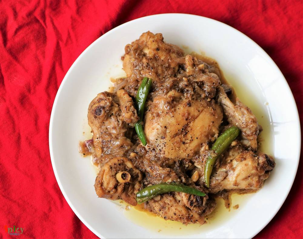 Doi Morich Murgi (Ma's recipe) / Yogurt Pepper Chicken