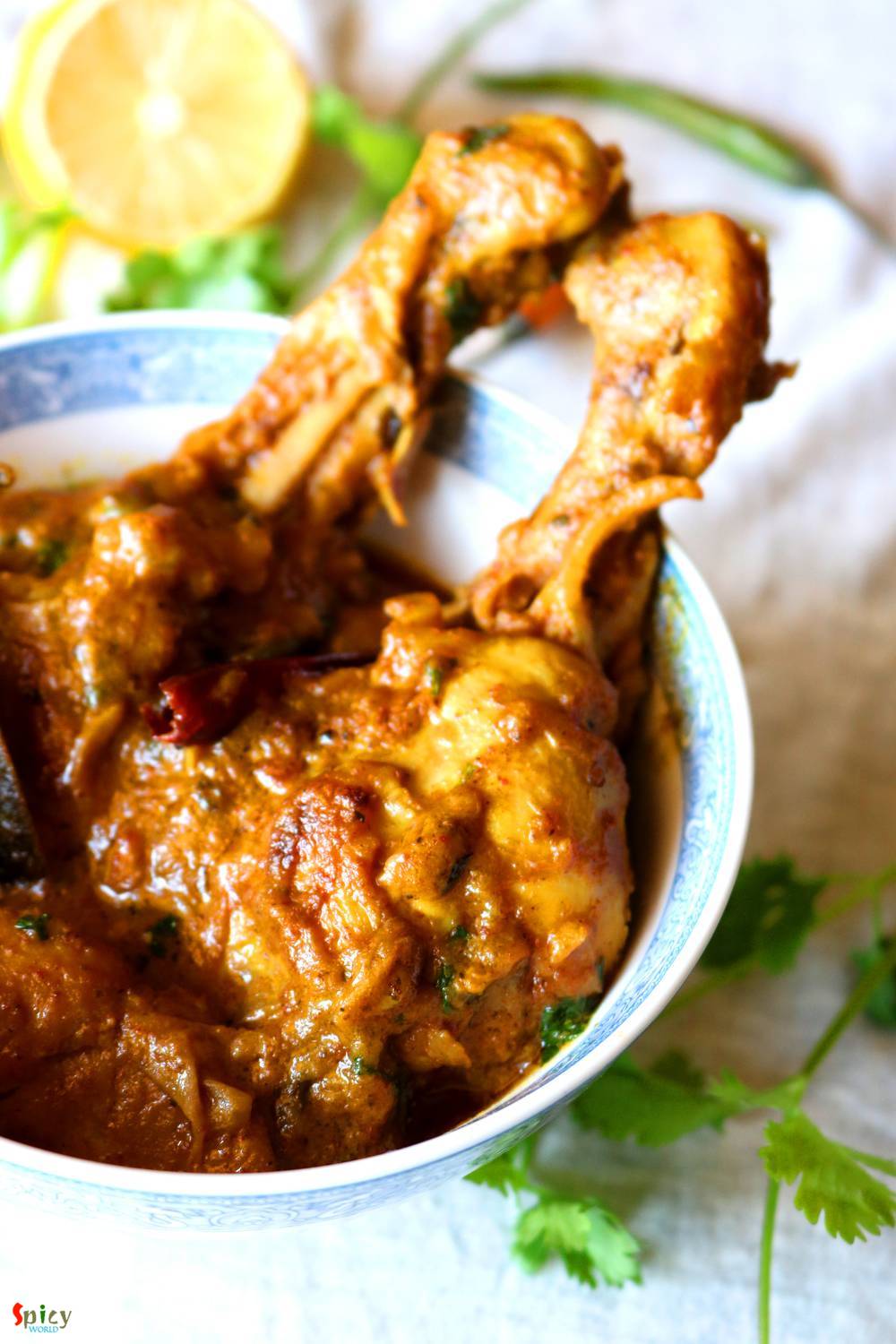 Dhaba style Chicken Curry - Spicy World Simple and Easy Recipes by Arpita