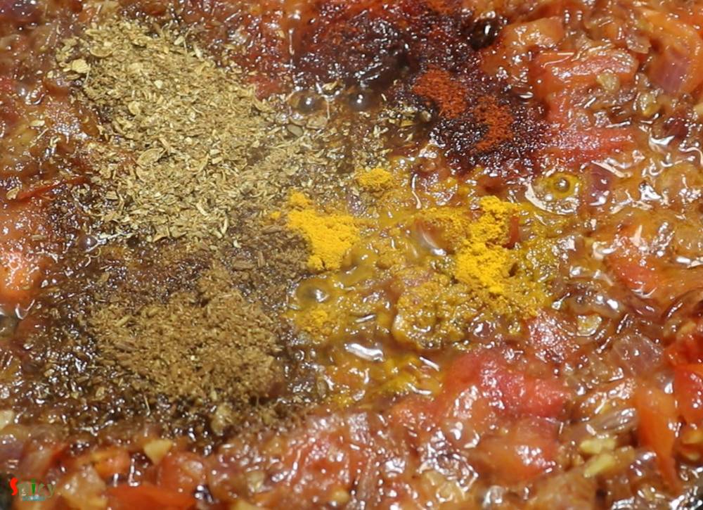 Cooking Step: Anda Bhurji / Spicy Scrambled Egg