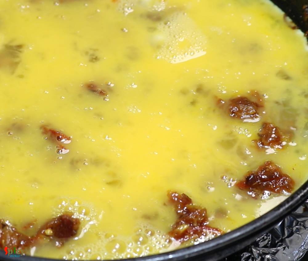 Cooking Step: Anda Bhurji / Spicy Scrambled Egg