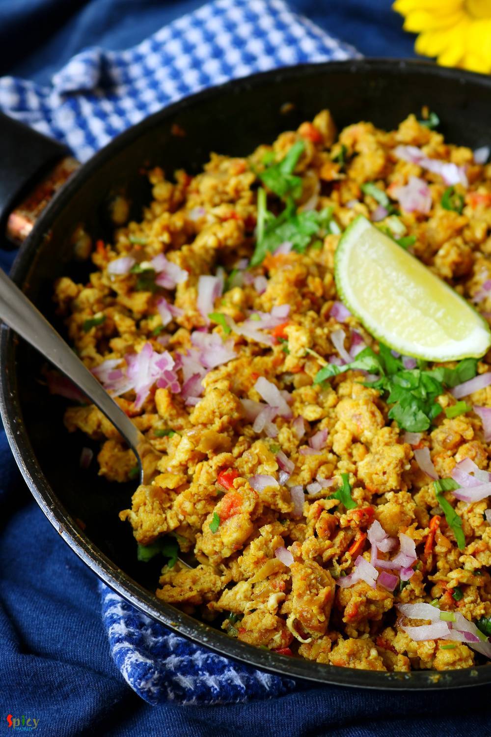 Anda Bhurji / Spicy Scrambled Egg - Spicy World Simple and Easy Recipes ...