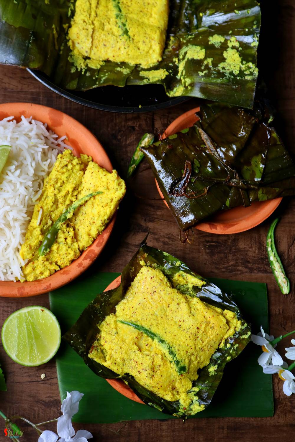 Cooking Step: Fish paturi / Kolapatay Macher Paturi