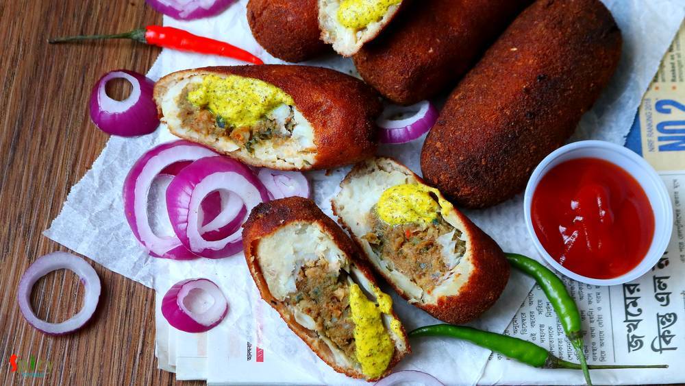 Fish Roll (Kolkata Style)