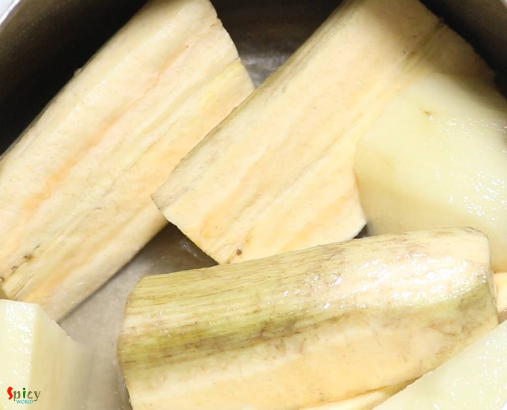 Cooking Step: Kanchkolar Chop / Raw Banana Fritters Cooking Step: Kanchkolar Chop / Raw Banana Fritters