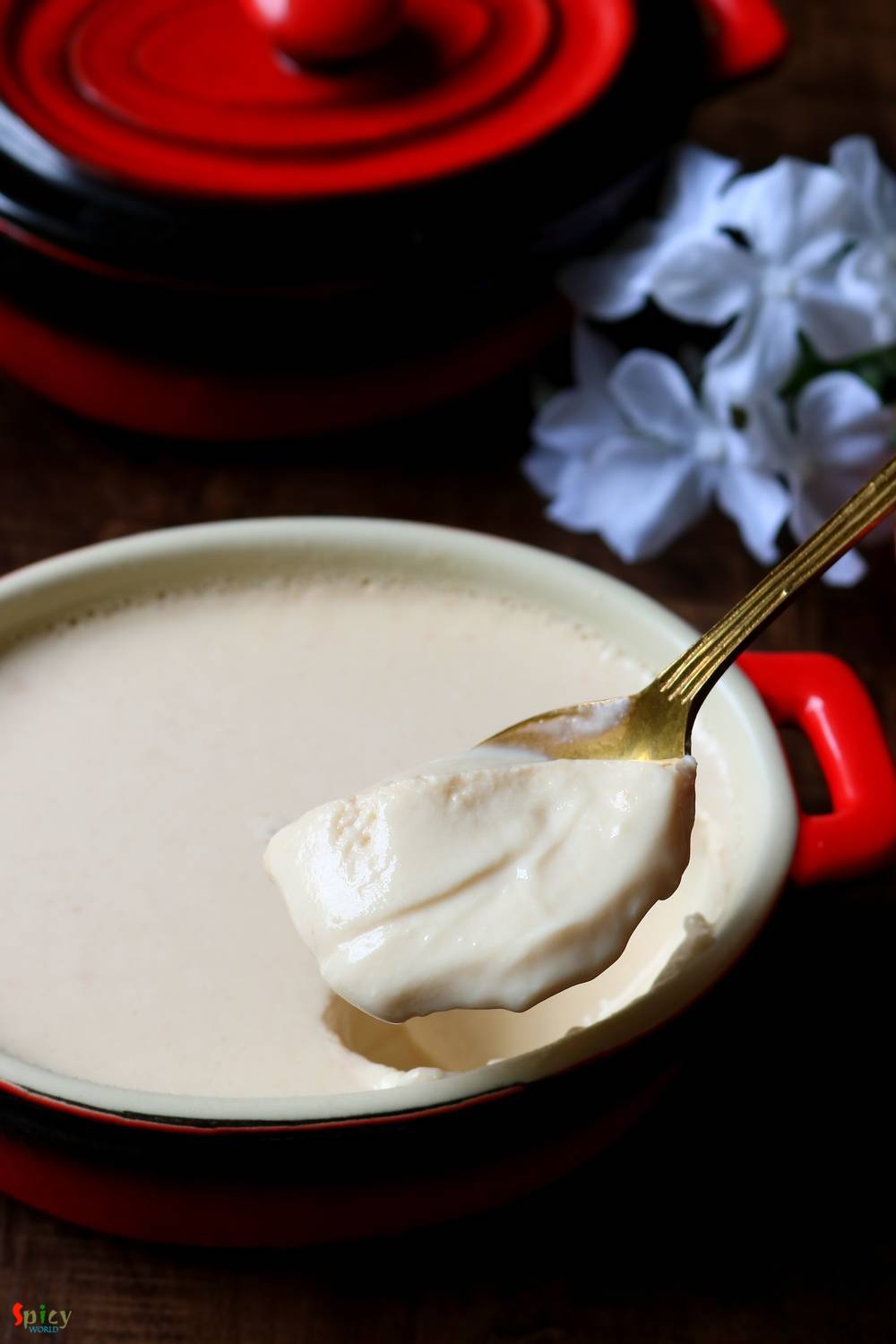 Cooking Step: Mishti Doi / Caramel flavored Sweet Yogurt