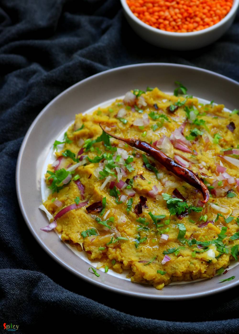 Cooking Step: Musur Daaler Bhorta / Spicy mashed Lentils Cooking Step: Musur Daaler Bhorta / Spicy mashed Lentils