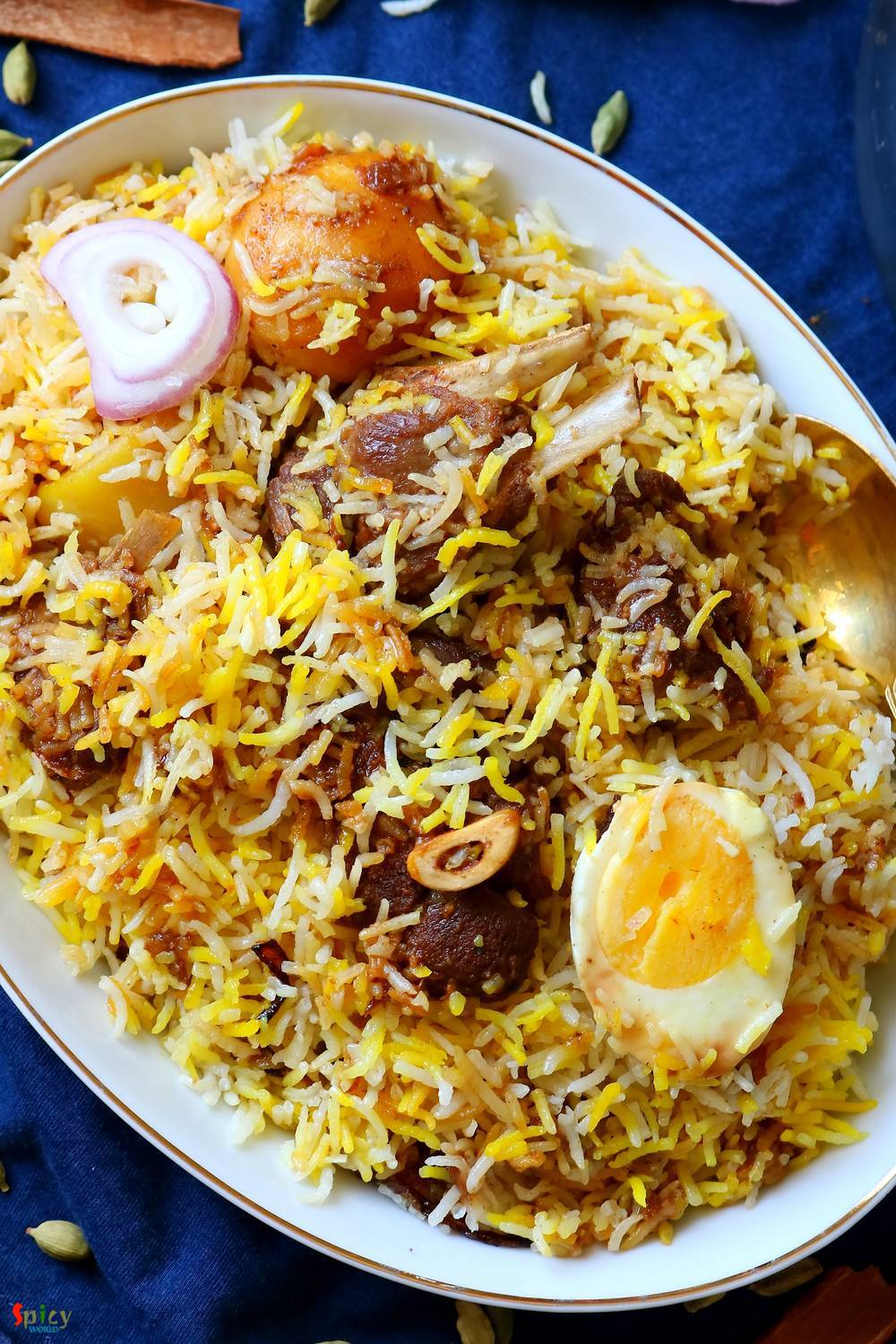 Kolkata style Mutton Biriyani - Spicy World Simple and Easy Recipes by ...