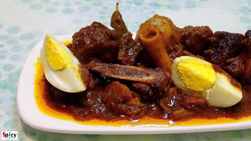 Mutton Dakbunglow Curry / Mutton Dakbangla