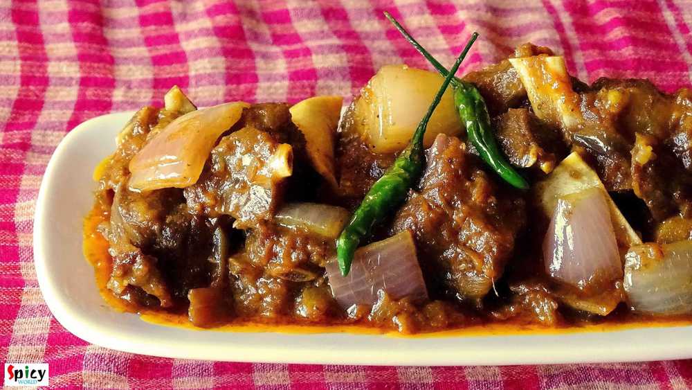 Mutton Dopyaza / Mutton curry with double onion