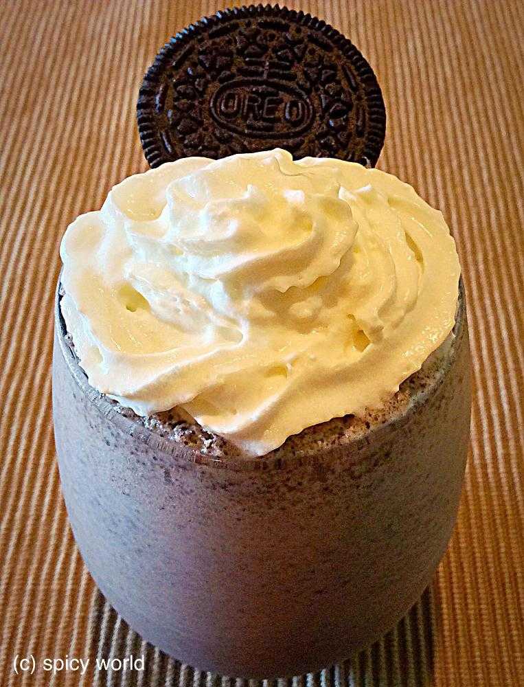 Oreo Milkshake