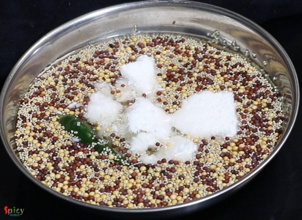 Cooking Step: Paneer Bhapa / Steamed Paneer in Mustard Poppy seeds gravy Cooking Step: Paneer Bhapa / Steamed Paneer in Mustard Poppy seeds gravy