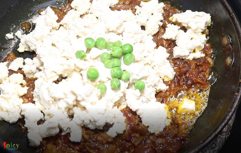 Cooking Step: Paneer Bhurji Gravy / Crumbled Cottage Cheese Curry Cooking Step: Paneer Bhurji Gravy / Crumbled Cottage Cheese Curry