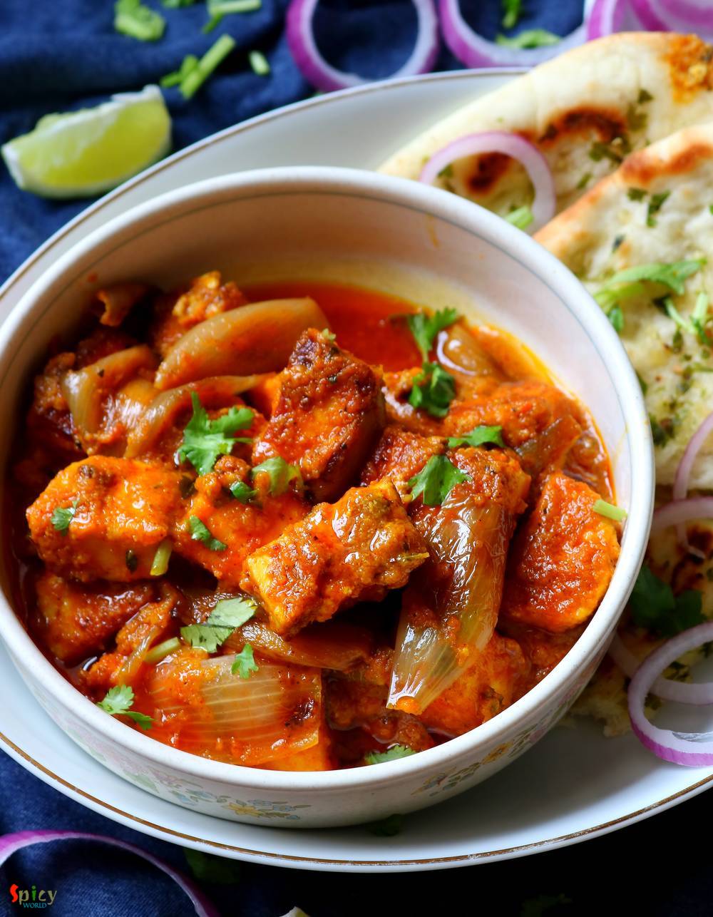 Cooking Step: Paneer Dopyaza Cooking Step: Paneer Dopyaza