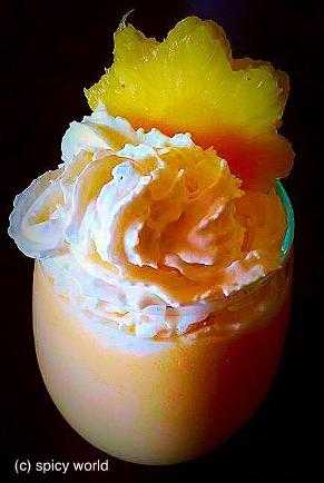 Pineapple Milkshake