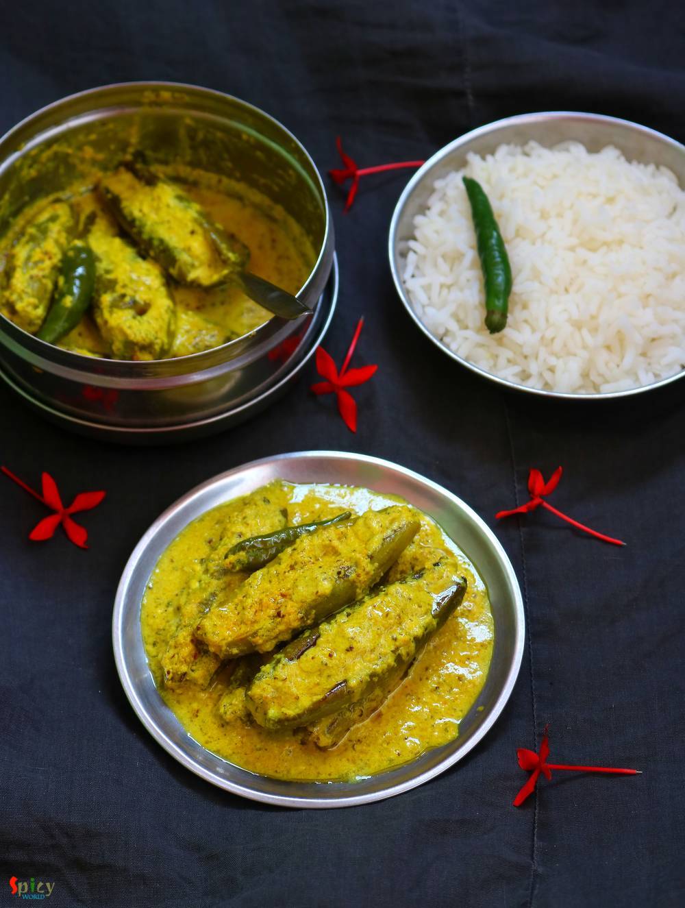 Cooking Step: Potol Bhapa / Steamed Pointed Gourd