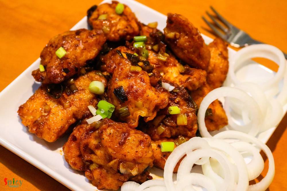 Sweet and Spicy Chicken Bites